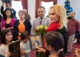Gabriela Firea a participat la expoziția de la Centrul Social „Ferentari”