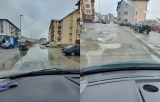 Străzi inundate, copaci rupți și zeci de apeluri la urgențe în Cluj- Napoca