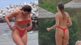 Alexandra Stan a rupt plaja la Mamaia, fără sutien sau inhibiţii! 