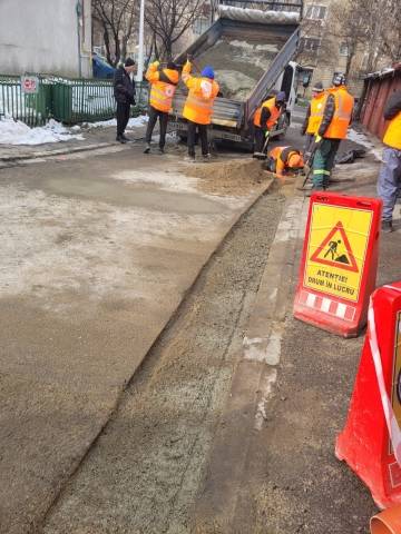 Infrastructură 5 Noi lucrări finalizate în sectorul 5 !