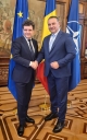 INFO DIN PARLAMENT Liderul Romilor din Romania ,deputatul Nicolae Paun negocieri cu presedintele Romaniei ,Nicusor Dan